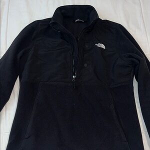 The North Face Black Half-Zip Fleece